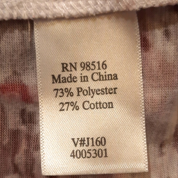 Coldwater Creek Short Sleeve Blouse size 1X - Picture 4 of 11